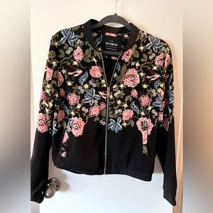 Fun floral Cotton On Outerwear bomber style jacket!